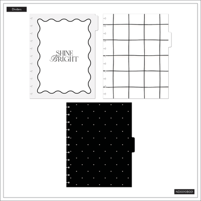 Sweet & Simple - Dotted Lined Big Notebook - 60 Sheets