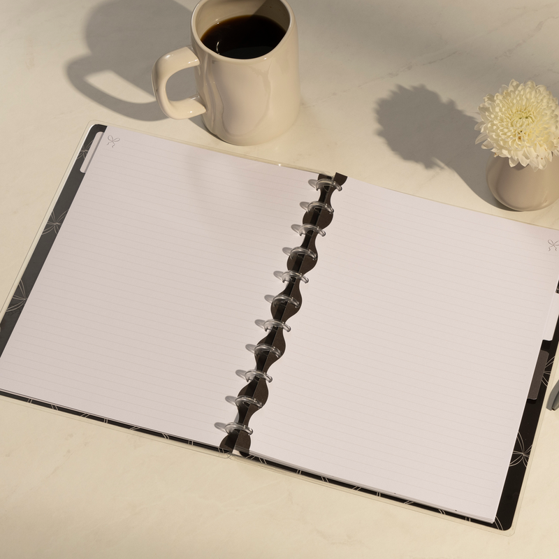 Sweet & Simple - Dotted Lined Big Notebook - 60 Sheets