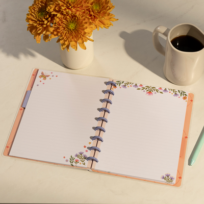 Golden Meadow - Dotted Lined Classic Notebook - 60 Sheets