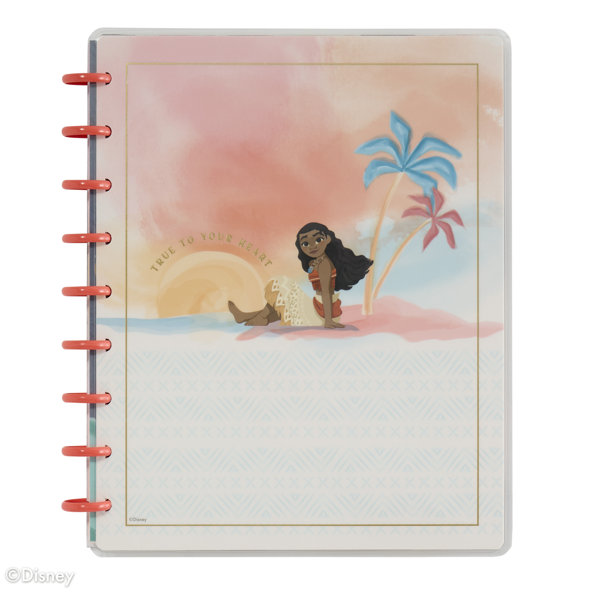 Disney Moana - Dotted Lined Classic Notebook - 60 Sheets – Happy Planner