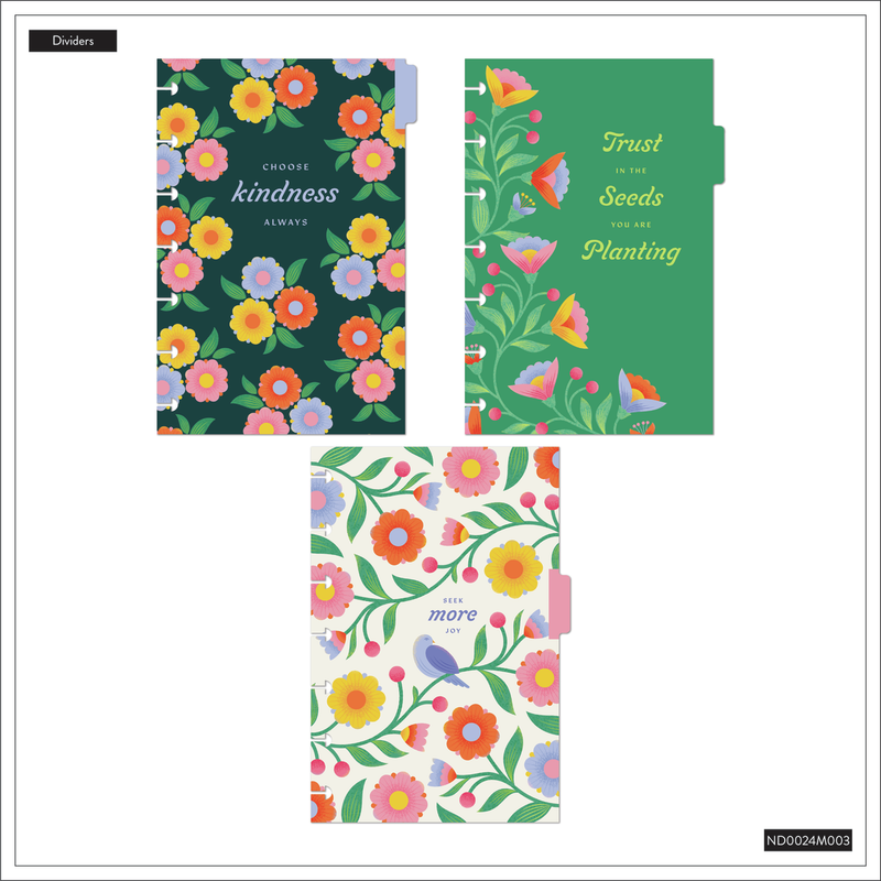Bloom Notebook Bloom & Glow - Dot Grid Mini Notebook - 60 Sheets – Happy Planner
