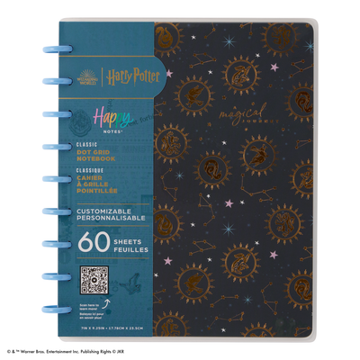 Harry Potter - Dot Grid Classic Notebook - 60 Sheets