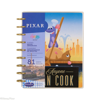 Disney Ratatouille - Classic Recipe Organizer - 81 Sheets