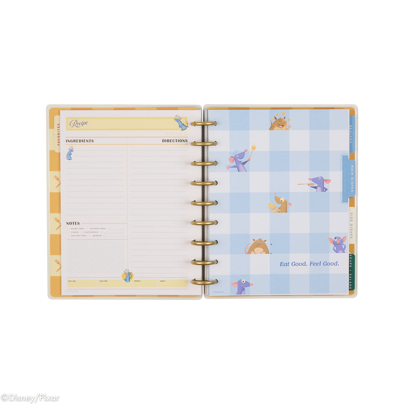 Disney Ratatouille - Classic Recipe Organizer - 81 Sheets