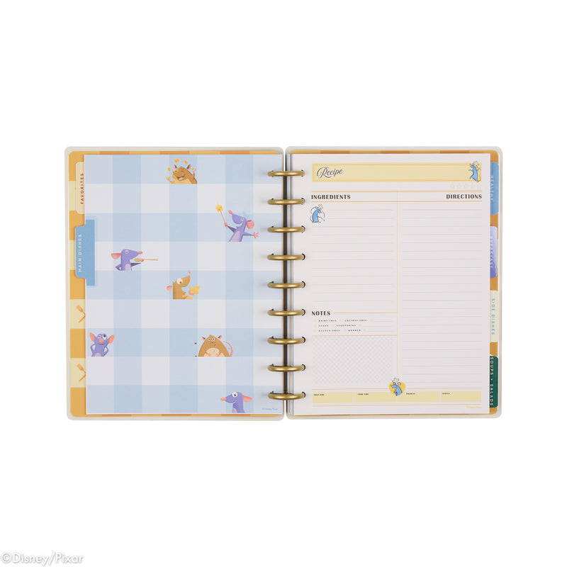 Disney Ratatouille - Classic Recipe Organizer - 81 Sheets