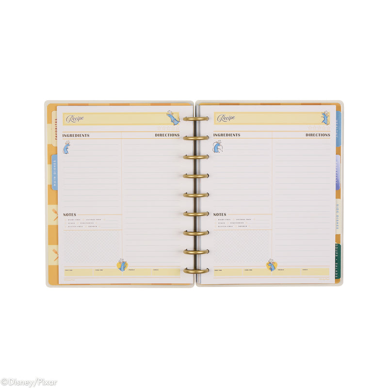 Disney Ratatouille - Classic Recipe Organizer - 81 Sheets