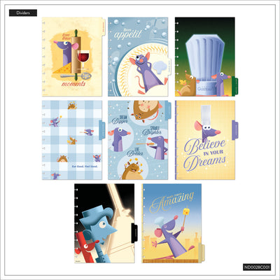 Disney Ratatouille - Classic Recipe Organizer - 81 Sheets