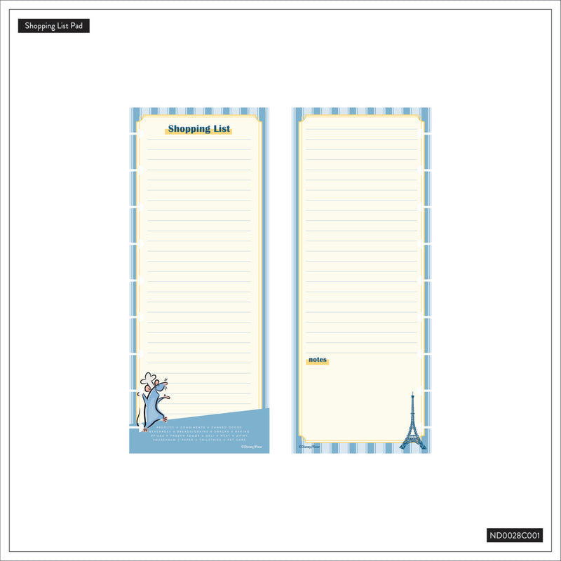 Disney Ratatouille - Classic Recipe Organizer - 81 Sheets