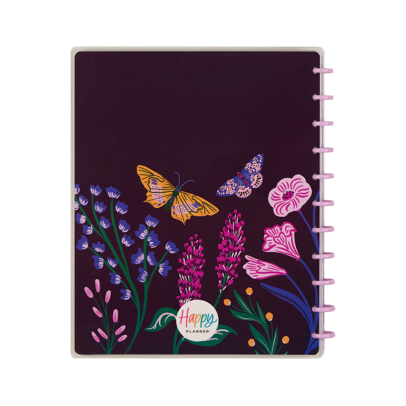 Butterfly Botanics - Dotted Lined Big Notebook - 60 Sheets