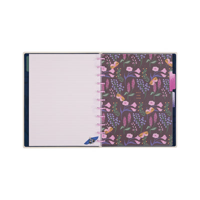 Butterfly Botanics - Dotted Lined Big Notebook - 60 Sheets