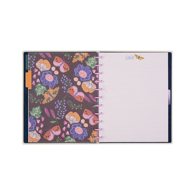 Butterfly Botanics - Dotted Lined Big Notebook - 60 Sheets
