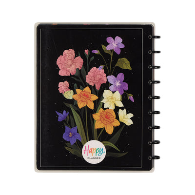 Dark Garden - Dotted Lined Classic Notebook - 60 Sheets