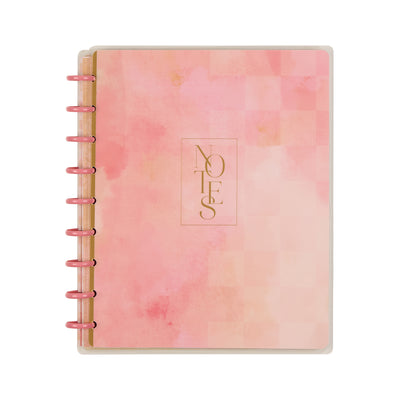 Textured Canvas - Dotted Lined Classic Notebook - 60 Sheets