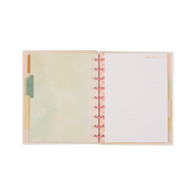Textured Canvas - Dotted Lined Classic Notebook - 60 Sheets