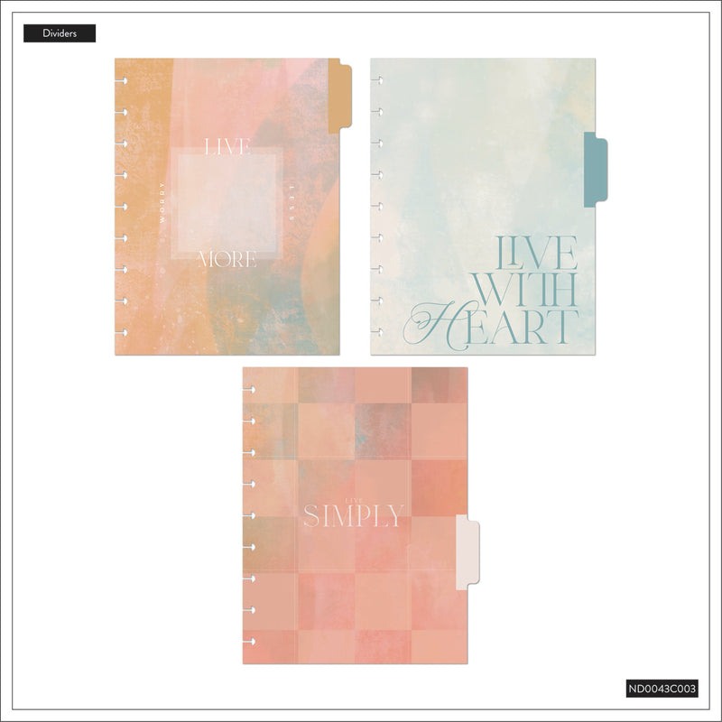 Textured Canvas - Dotted Lined Classic Notebook - 60 Sheets