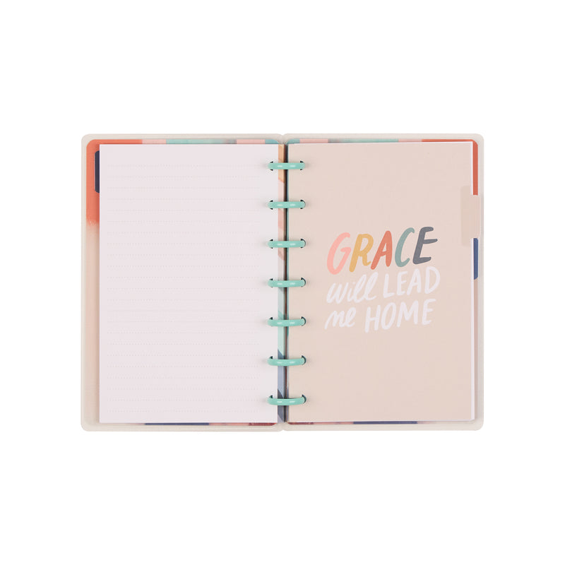 Watercolor Grace Faith - Dotted Lined Mini Notebook - 60 Sheets