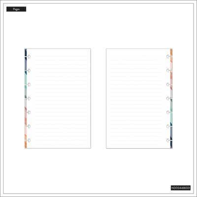 Watercolor Grace Faith - Dotted Lined Mini Notebook - 60 Sheets