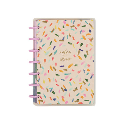 Floral Energy - Dotted Lined Mini Notebook - 60 Sheets