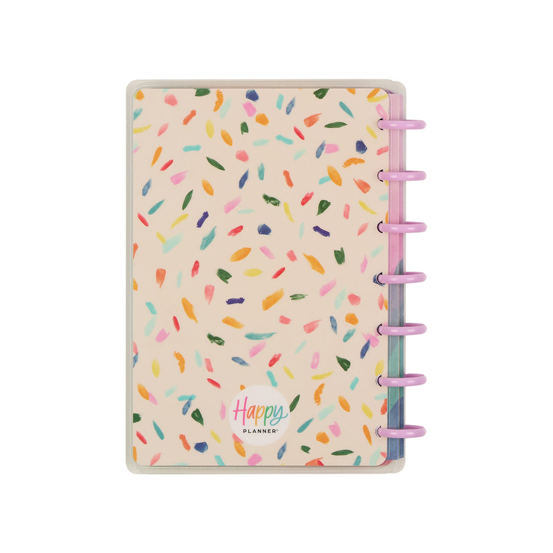 Floral Energy - Dotted Lined Mini Notebook - 60 Sheets