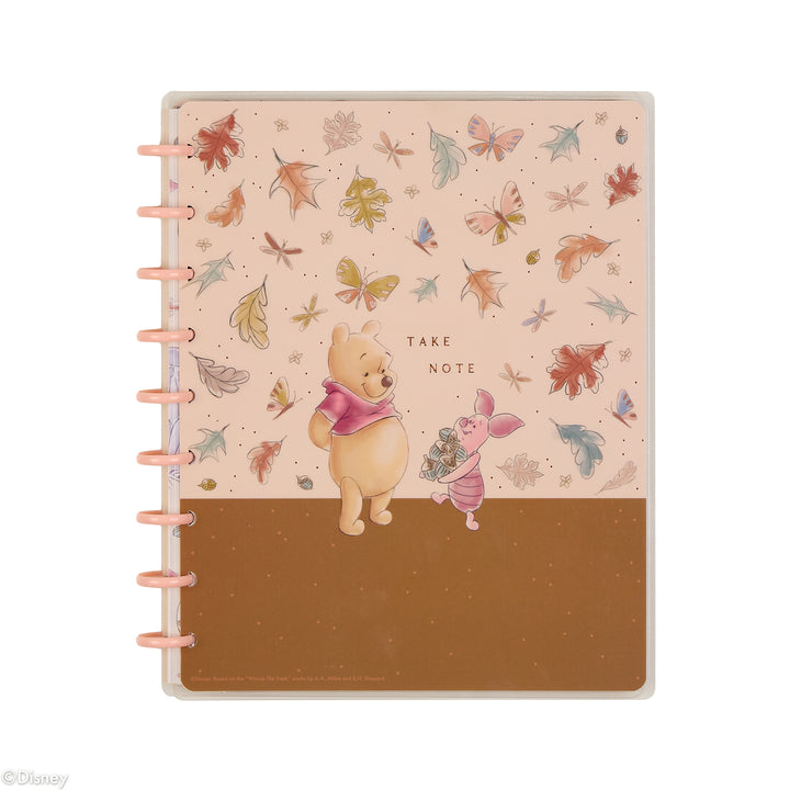 Disney Winnie the Pooh Seasonal - Dotted Lined Classic Notebook