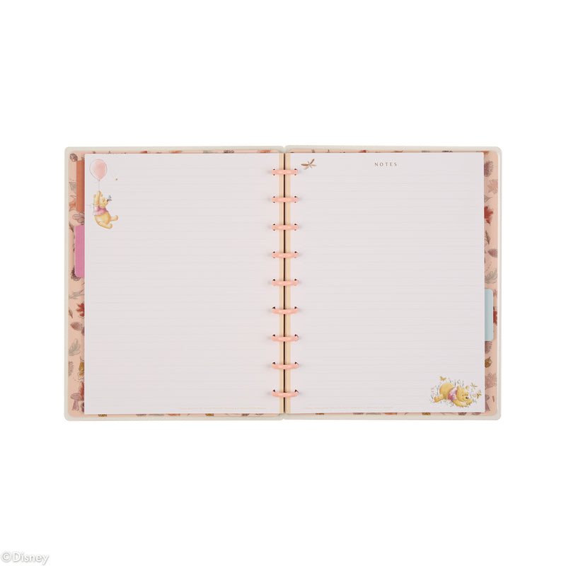 Disney Winnie the Pooh Seasonal - Dotted Lined Classic Notebook - 60 Sheets