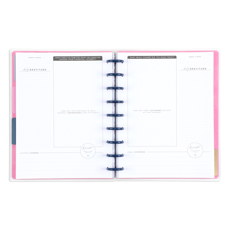 Bold Simplicity - Classic Guided Budget Journal - 80 Sheets