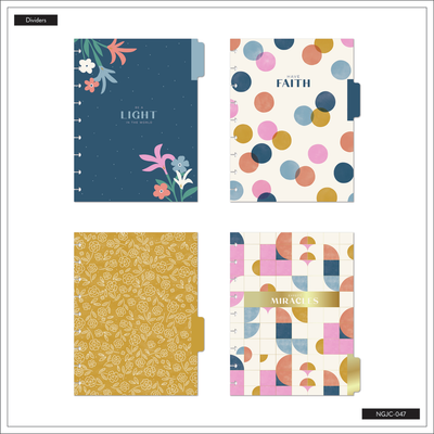 Bold Blossoms - Classic Guided Faith Journal - 80 Sheets
