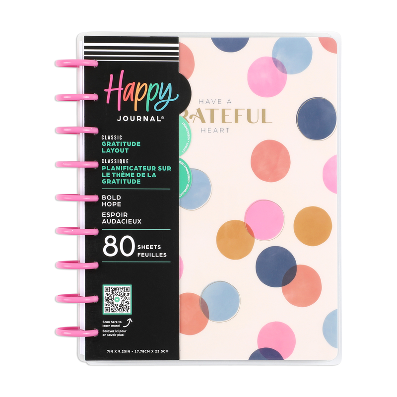 Bold Hope - Classic Guided Gratitude Journal - 80 Sheets
