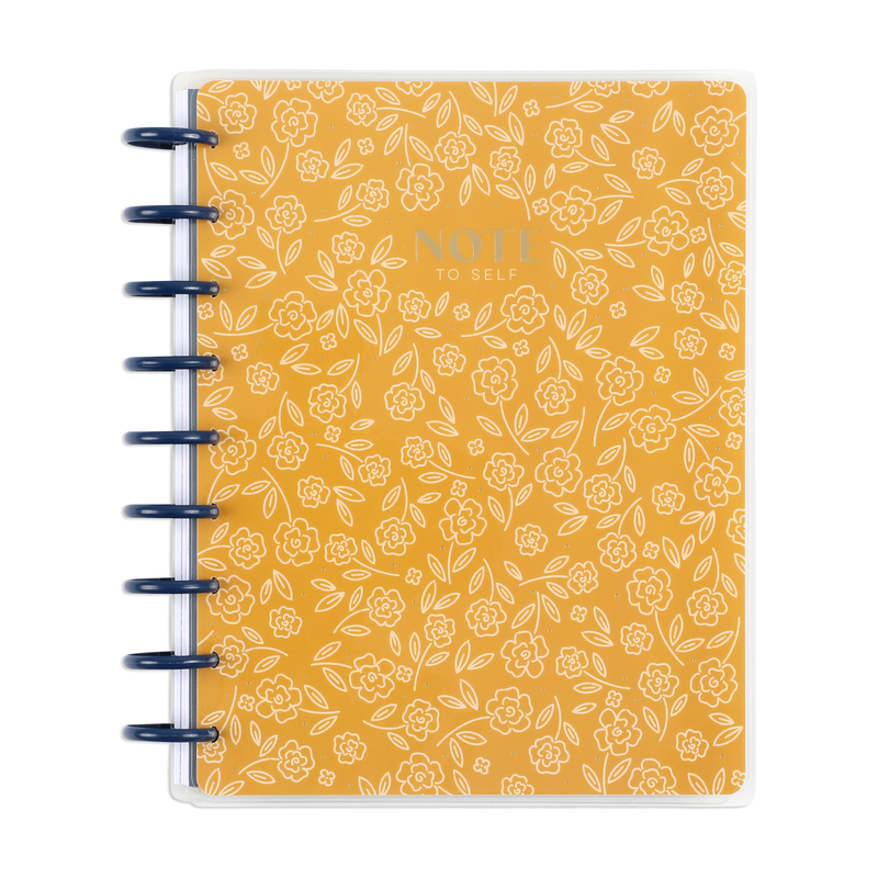 Classic Ditsies - Classic Guided Mood Journal - 80 Sheets – Happy