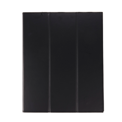 Work + Life Black Onyx - Standing Notepad Folio - Weekly Overview Notepad - 52 Sheets
