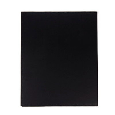 Work + Life Black Onyx - Standing Notepad Folio - Weekly Overview Notepad - 52 Sheets