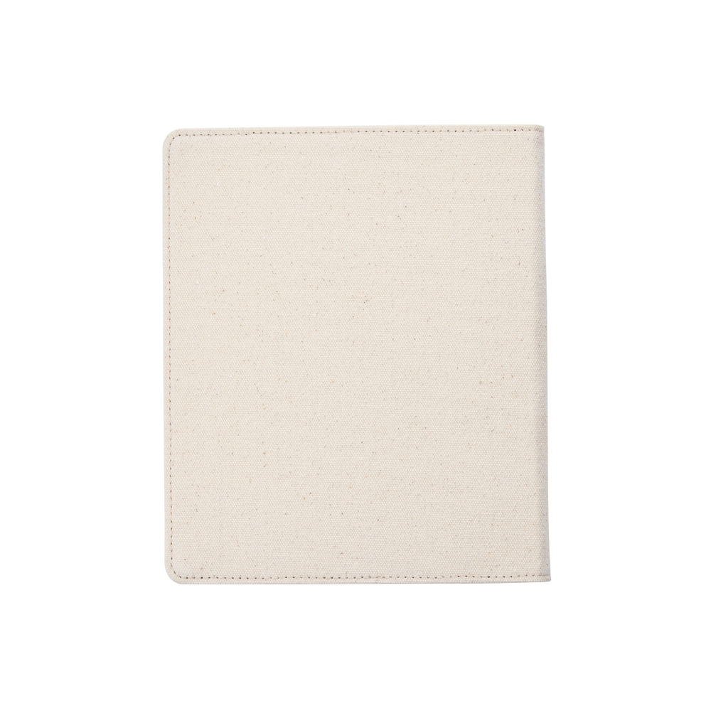 Work + Life Natural - Linen + Cork Notepad Folder - Weekly Overview ...
