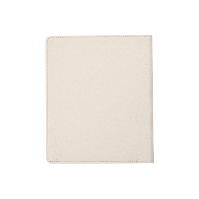 Work + Life Natural - Linen + Cork Notepad Folder - Weekly Overview - 52 Sheets