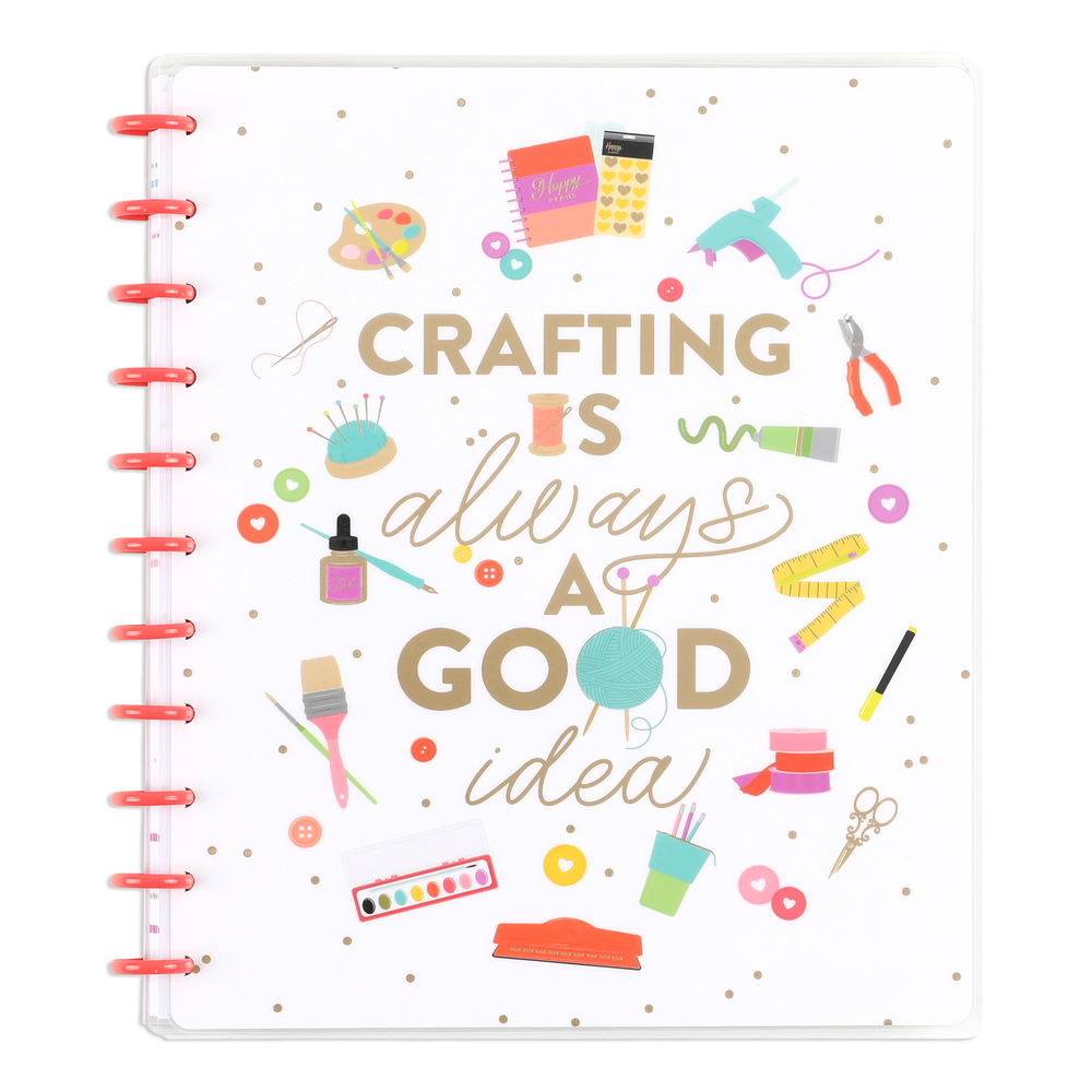 Miss Maker - Dotted Lined Big Notebook - 60 Sheets – Happy Planner