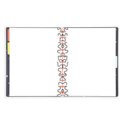 Joyful Expressions - Dotted Lined Big Notebook - 60 Sheets