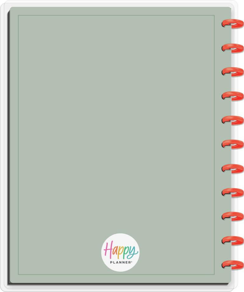 Happy Planner x Breathe Live Explore - Dotted Lined Big Notebook - 60 Sheets