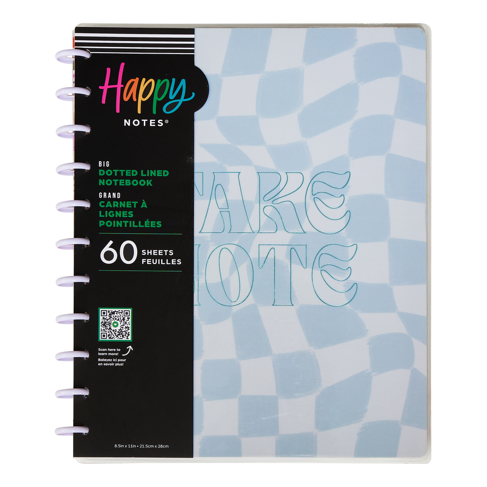 Notebook 60 Canyon Modern - Dotted Lined Big Notebook - 60 Sheets – Happy Planner