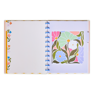 Poppy Piping - Dotted Lined Big Notebook - 60 Sheets