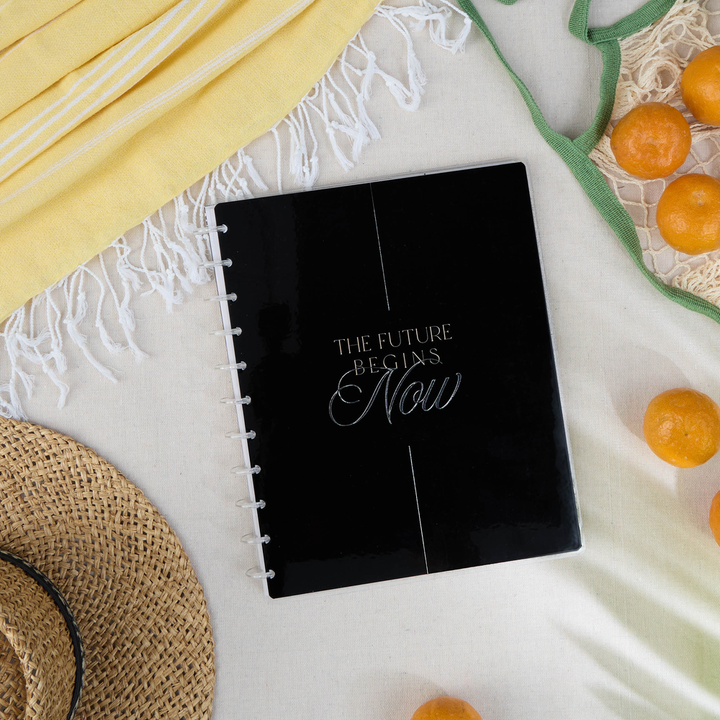 Neutral Chic - Dotted Lined Big Notebook - 60 Sheets – Happy Planner