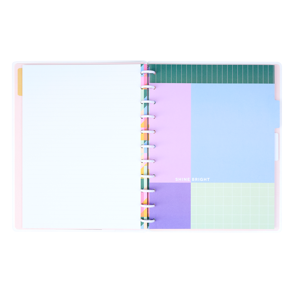 Notebook Blocks Building Blocks - Dotted Lined Big Notebook - 60 Sheets – Happy Planner