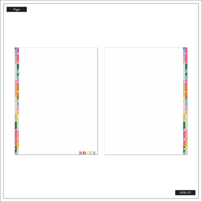 Building Blocks - Dotted Lined Big Notebook - 60 Sheets