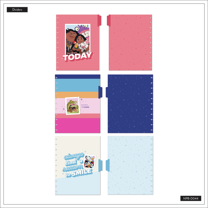 Disney100 Making Memories - Dotted Lined Big Notebook - 60 Sheets