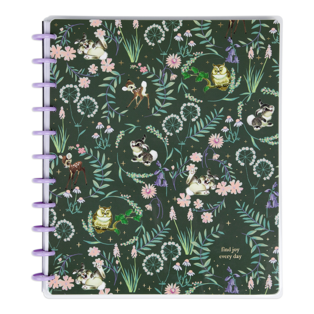 Disney Bambi Springtime - Dotted Lined Big Notebook - 60 Sheets – Happy ...