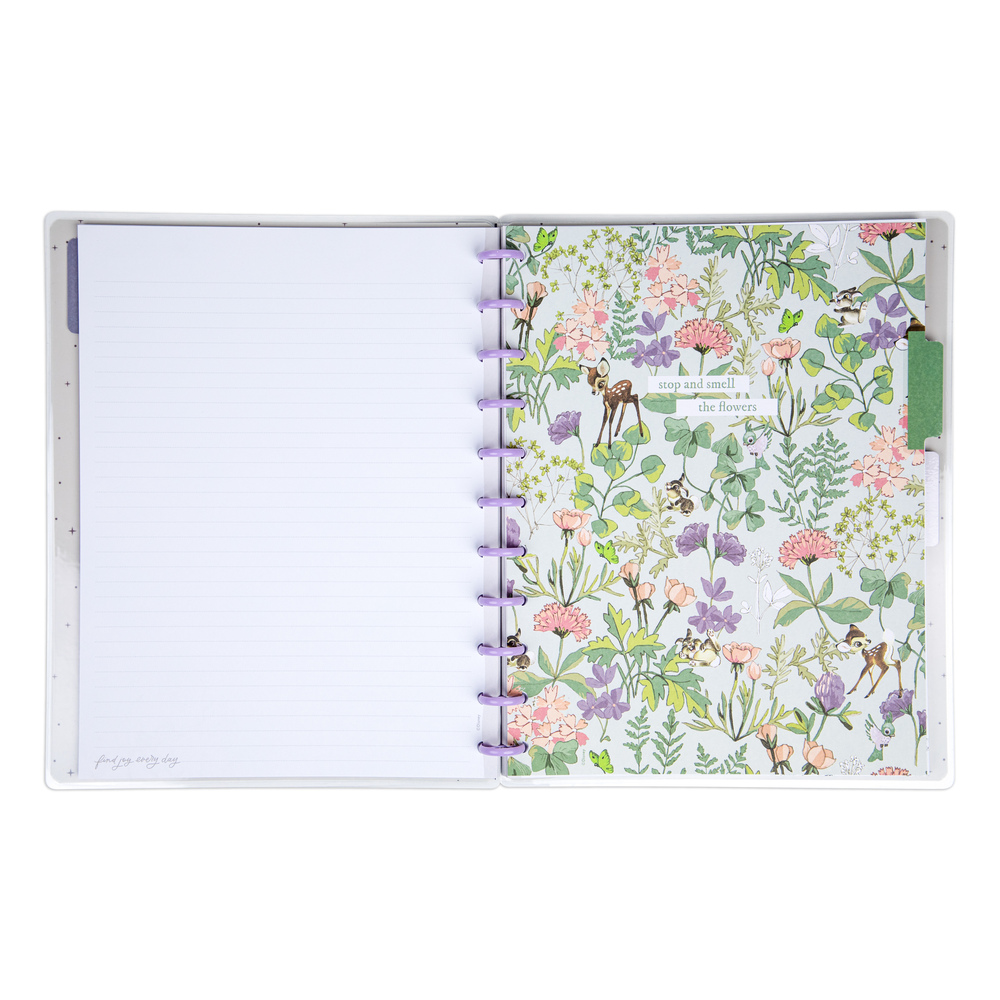 Disney Bambi Springtime - Dotted Lined Big Notebook - 60 Sheets – Happy ...