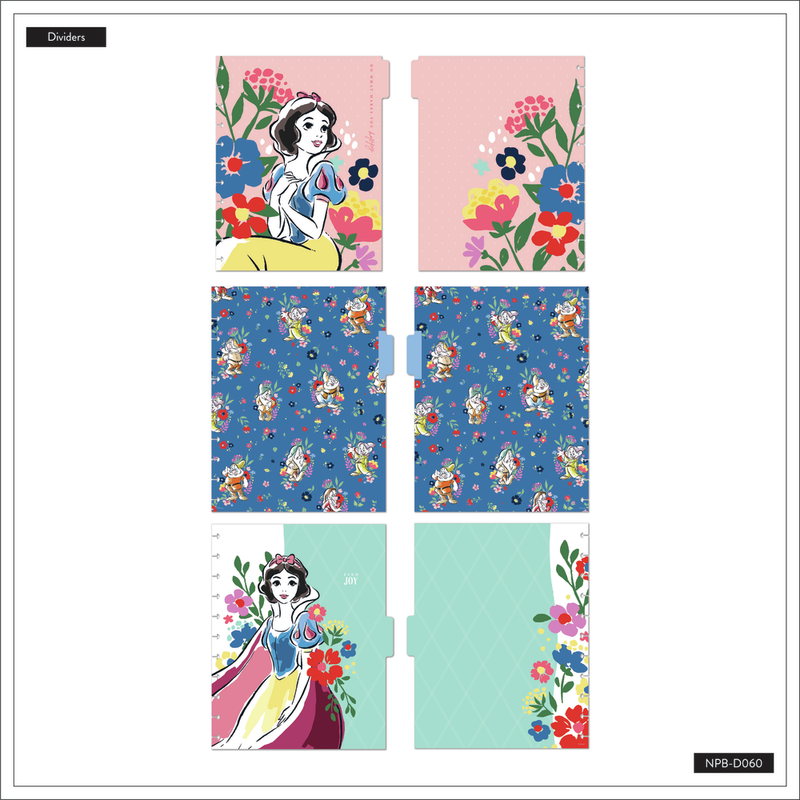 Disney Snow White - Dotted Lined Big Notebook - 60 Sheets