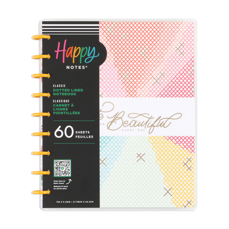 Miss Maker - Dotted Lined Classic Notebook - 60 Sheets