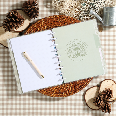 Woodland Charm - Dot Grid Classic Notebook - 60 Sheets