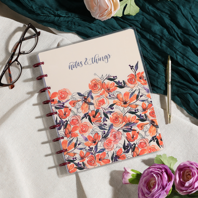 Happy Planner x The Pigeon Letters Tell Your Story - Dot Grid + Dotted Lined Classic Notebook - 60 Sheets