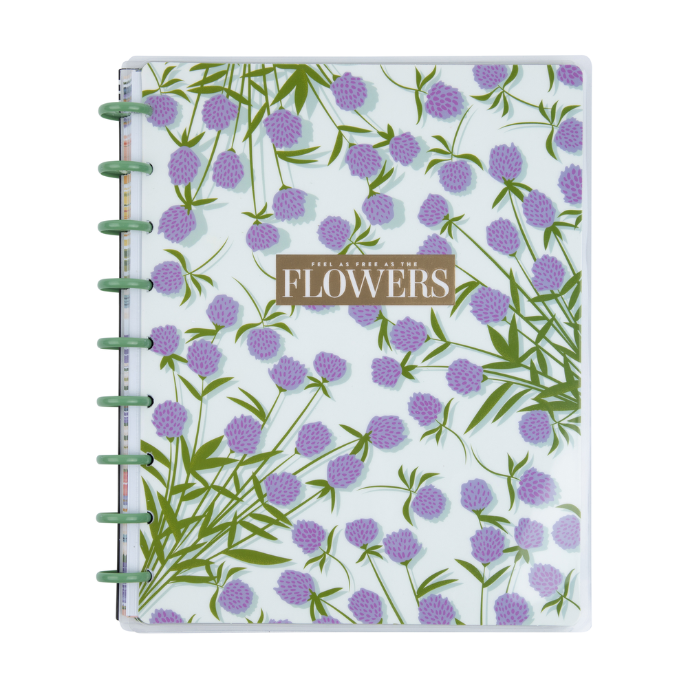 Spring Notebook Planner Spring Market - Dotted Lined Classic Notebook - 60 Sheets – Happy Planner