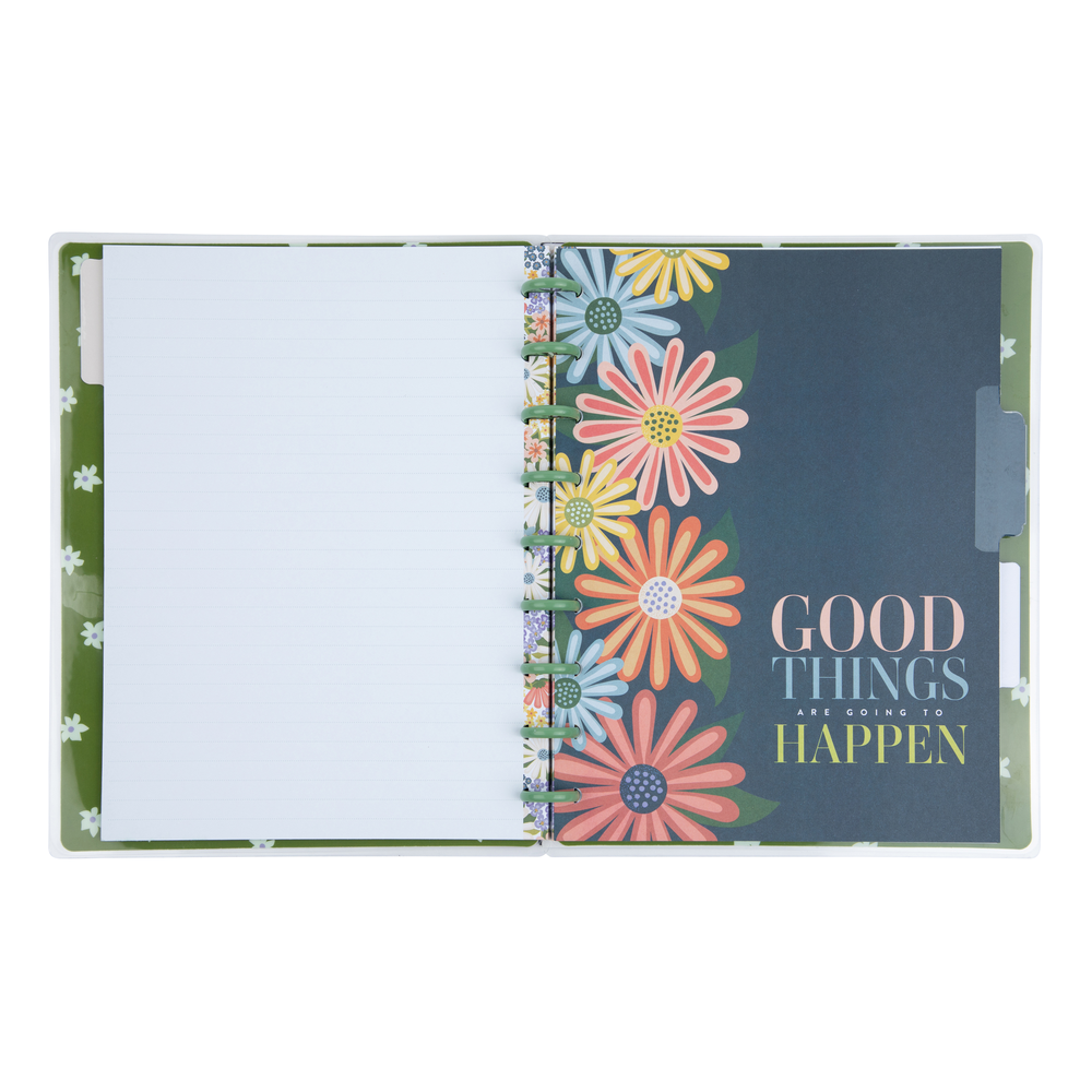 Springing That Notebook Back Spring Market - Dotted Lined Classic Notebook - 60 Sheets – Happy Planner
